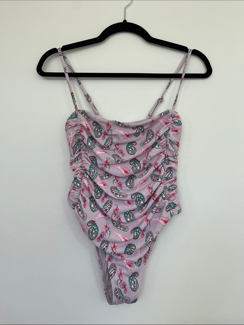 Rhythm Paisley Scrunched One Piece Swimsuit